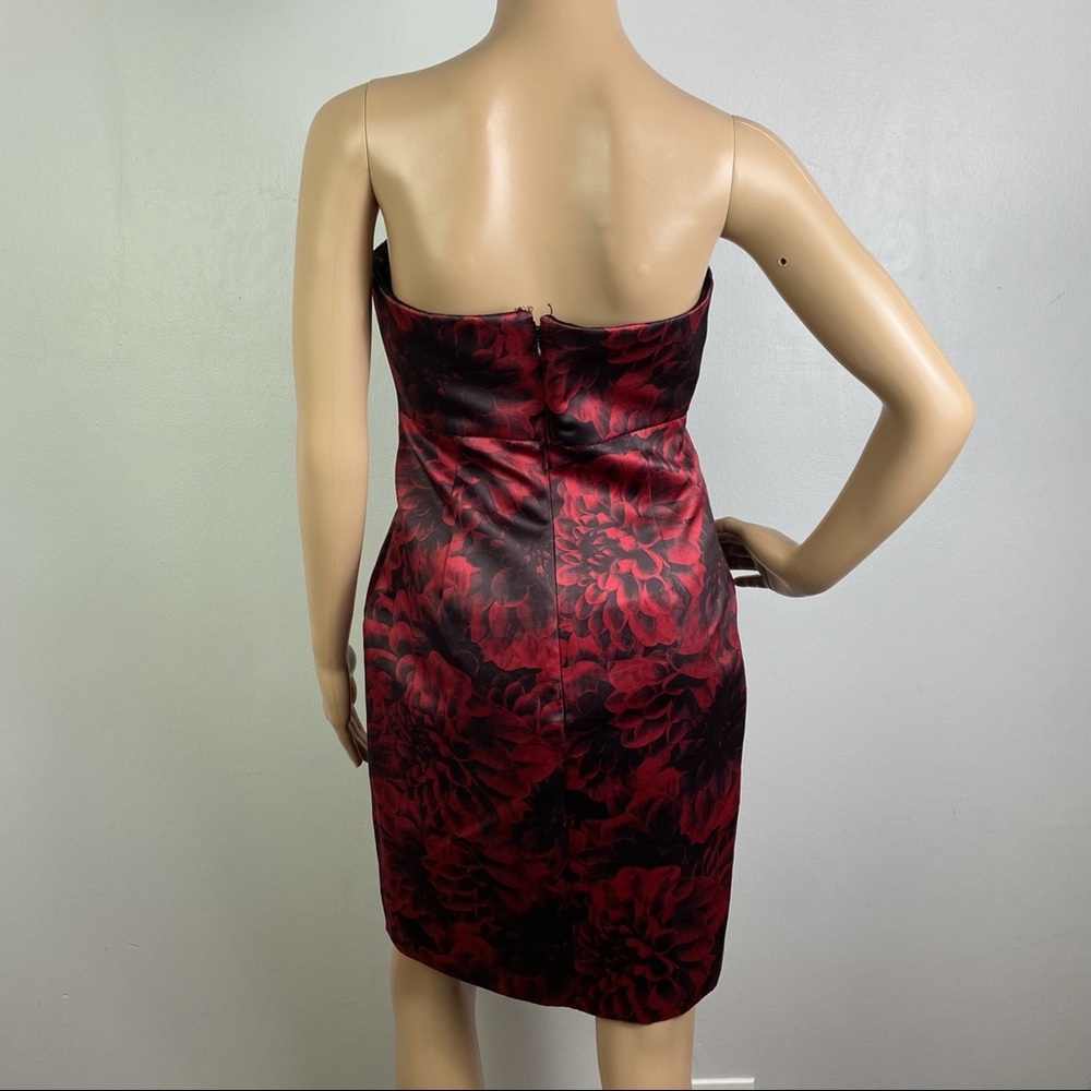 NBD REVOLVE FLORAL PRINT STRAPLESS MINI DRESS - Picture 8 of 11